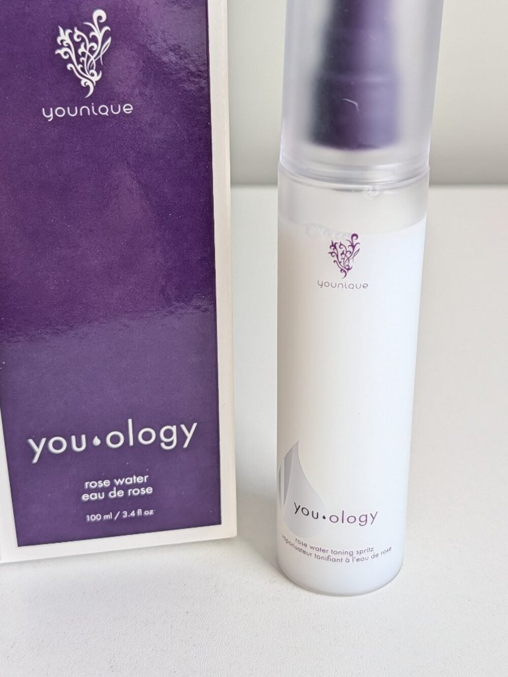 Younique Youology Rose Water Toning Spritz 100ml 3.4oz Facial Mist